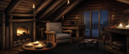 00085-2248627167-a wooden cabin interior during the middle of the night with candles with fur rugs and a lit fireplace,  _lora_Detailed Interior.png